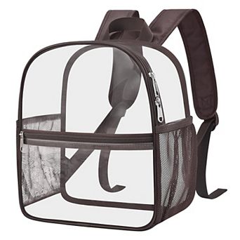 Stadium Bag Waterproof PVC Side Pockets Avocado Strap