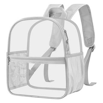 Stadium Bag Waterproof PVC Side Pockets Avocado Strap