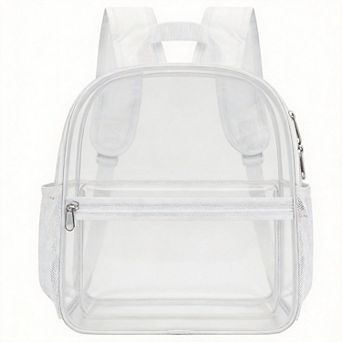 Stadium Bag Waterproof PVC Side Pockets Avocado Strap