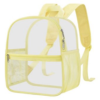 Stadium Bag Waterproof PVC Side Pockets Avocado Strap