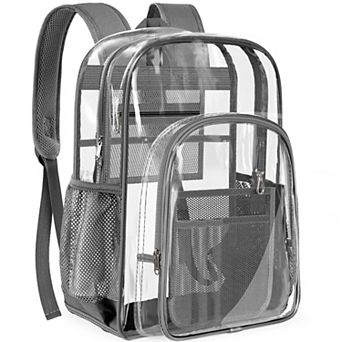 Transparent PVC Bookbag Security Bag School backpack