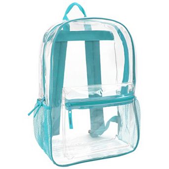 Heavy Duty Backpack Padded Straps Side Pockets Stadium Approved