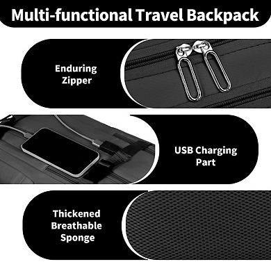 Travel Backpack For Women 15.6 Inch Laptop College Bookbag Large Capacity Computer Backpacks