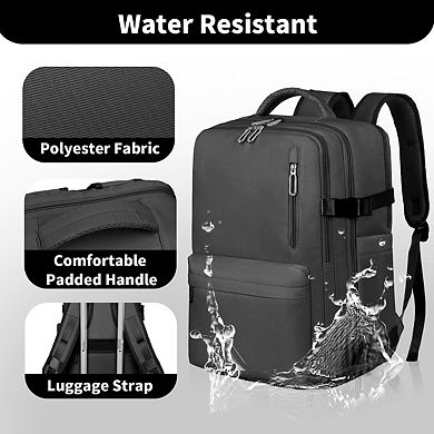 Travel Backpack For Women 15.6 Inch Laptop College Bookbag Large Capacity Computer Backpacks