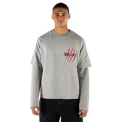 Disney Lion King Scar Long Sleeve Layered T-Shirt