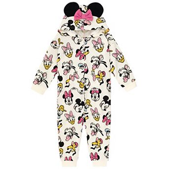 Disney Mickey Mouse & Friends Cosplay Hooded Fleece One Piece