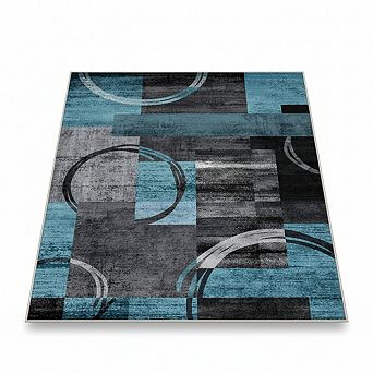 Office Chair Mat 36"x48" for Hardwood/Tile, Heavy Duty Anti-Slip, Blue Gray.
