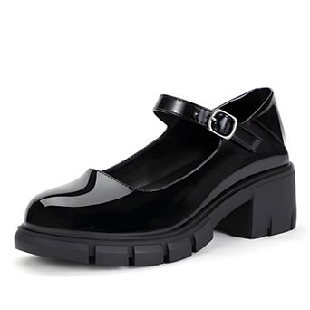 Women Vintage Mary Jane Pumps