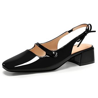 Women's Chunky Heel Pumps