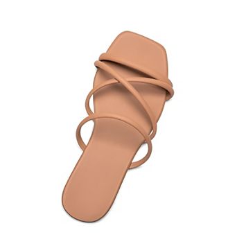 Women's Flat Cross Sandals
