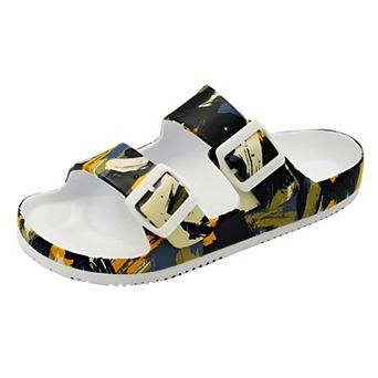 Double Buckle Strap Sandals
