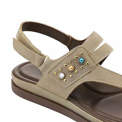 Comfort Back Strap Sandals