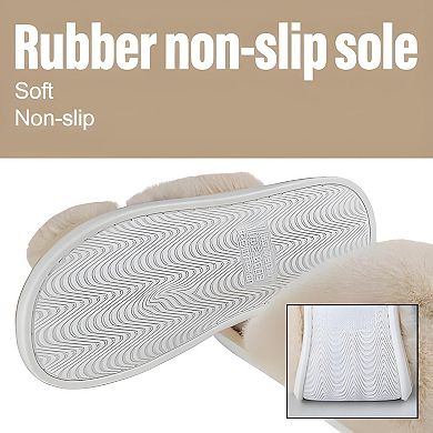 Cross Strap Comfort Slippers