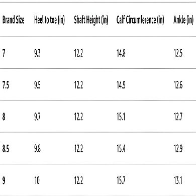 Tall Embroidered Western Boots