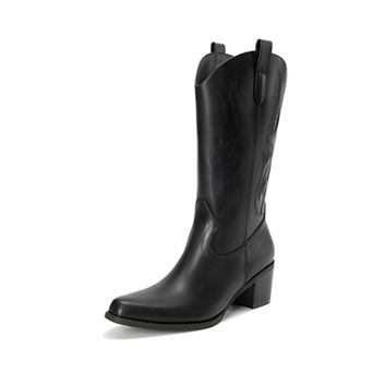 Women's Square Toe Riding Boots