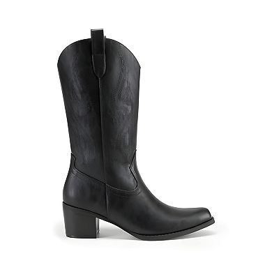 Women's Square Toe Riding Boots