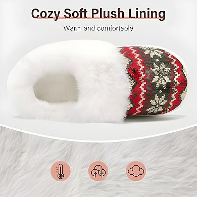 Women's Plush House Slippers