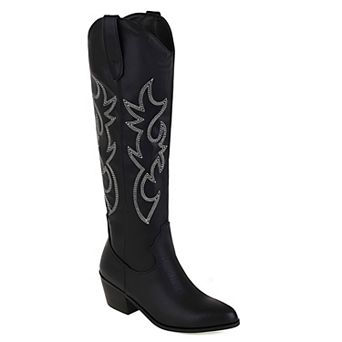 Women's Embroidered Cowboy Boots