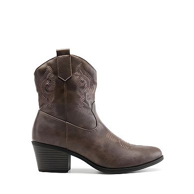 Women's Short Western Boots