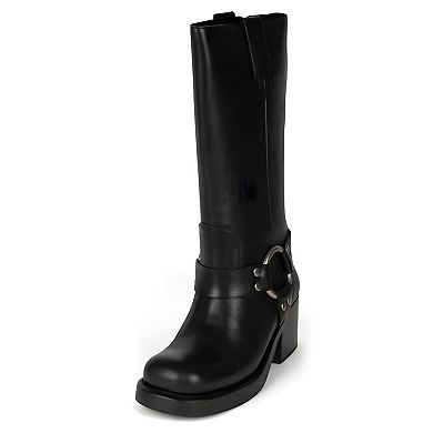 Women's Chunky Heel Boots
