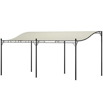 Outsunny 10ft x 16ft Outdoor Pergola Canopy, Metal Patio Canopy