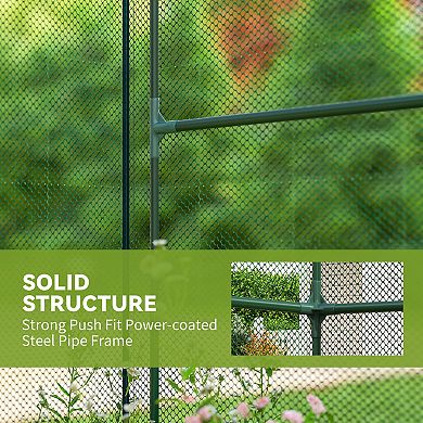 Outsunny 6ft x 4' x 6' Crop Cage, Plant Protection Tent