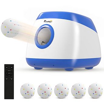 PawHut Automatic Dog Ball Launcher, Dog Ball Thrower, 26-80 FT Distance