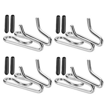 4 Set Dog Collar Extra Links, Prong Collar for Pets, Stainless Steel Pinch Dog Training Collar