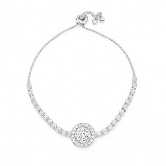 RMZ GOLD NYC Amazing Luxurious Classic White Micro Pave Round Crystal Jewelry