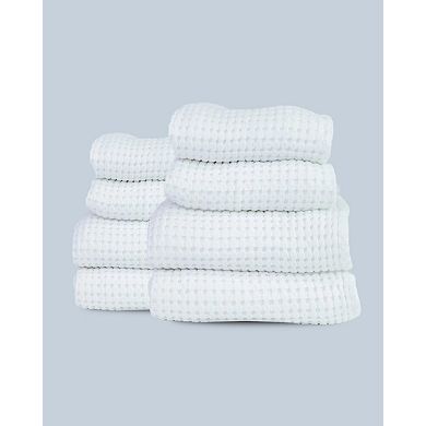 4 Body & 4 Hand Towel Set