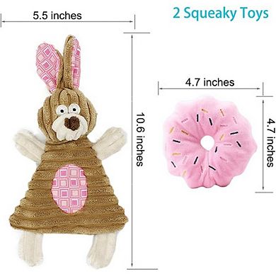 Puppy Teething Toy Set, Crinkle Chew & Interactive Dog Toys