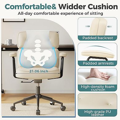 YIORTWO Ergonomic Office Chair Adjustable Computer Chair with Lumbar Support
