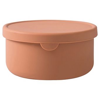 24oz Silicone Food Storage Containers Silicone Bowl With Lid Non-Slip