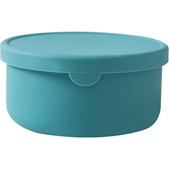 24oz Silicone Food Storage Containers Silicone Bowl With Lid Non-Slip
