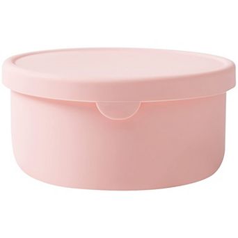 24oz Silicone Food Storage Containers Silicone Bowl With Lid Non-Slip