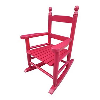 KWPZQEB Solid Wood Rocking Chair with Armrest for Outdoor