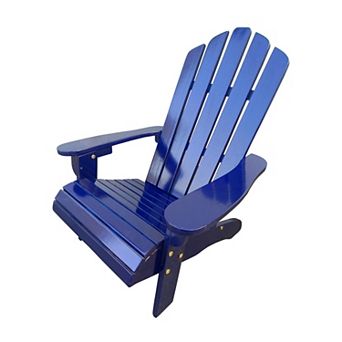 KWPZQEB Adirondack Chair, Solid Wood Outdoor Leisure Chair for Children