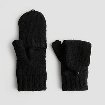 Sonoma Goods For Life® Rib Cuff Pop Top Mittens