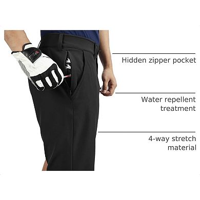 Men's Golf Shorts Dry Fit Quick Stretch Pockets Sun Protection Water Repellent