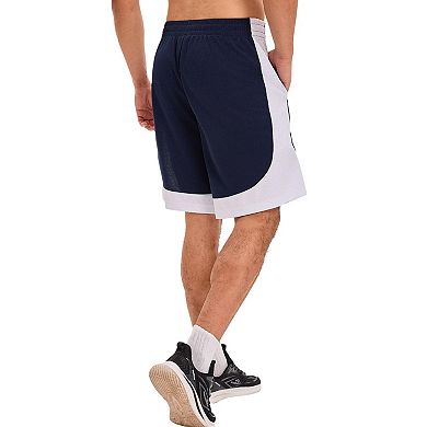 6-Pack Mens Mesh Athletic Basketball Shorts Quick Dry Gym Workout With Pockets