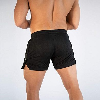 3-Pack Mens Quick Dry Athletic Workout Shorts With Pockets Breathable Lightweight