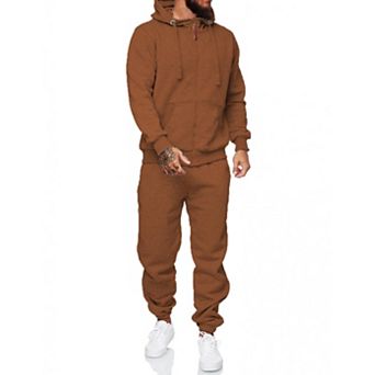 Men 2 pc Athletic Tracksuits Casual Jogging Active Wear Outfits