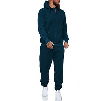 Men 2 pc Athletic Tracksuits Casual Jogging Active Wear Outfits
