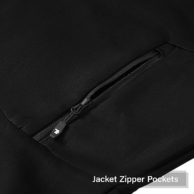 Men's Tracksuits Full Zip Jacket Drawstring Pants With Zipper Pockets For Running Workout