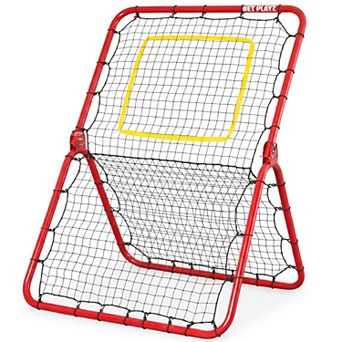 Net Playz Baseball Pitchback Rebounder Net with Adjustable Angles