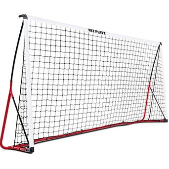 Net Playz 12x6 Ft. Portable Soccer Goal with 45-Ply Net & Carry Bag