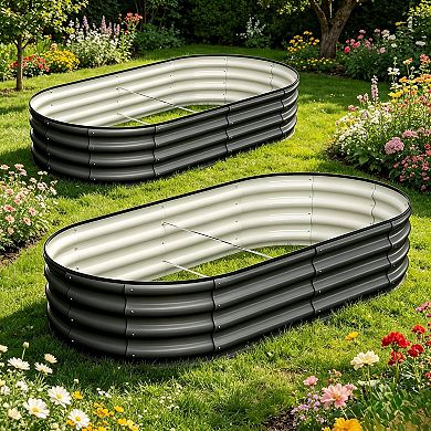 2 Pack - 6x3x1FT Planter Boxes