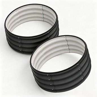 2 pc 2x2x1FT Raised Garden Beds Outdoor