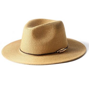 Panama Hat Wide Brim Fedora UV Protection Beach
