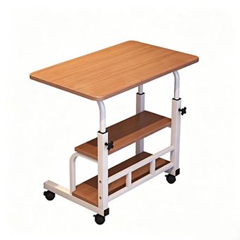 Adjustable Height Mobile Standing Desk with Wheels
